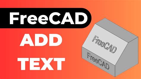 Freecad tutorial 2023 pdf.  Add text.  Double-click the newly created obje...