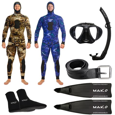 Freediving Class Gear Package MAKO Spearguns