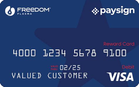 Freedom plasma card balance. Here is how to redeem Grifols plasma Loyalty Card points: Register your card by going online to. Once your card is registered, purchase or withdraw through ATMs. As you continue to donate plasma and earn points, your card will be automatically reloaded with your compensation. You can continue using the card to purchase or withdraw cash … 