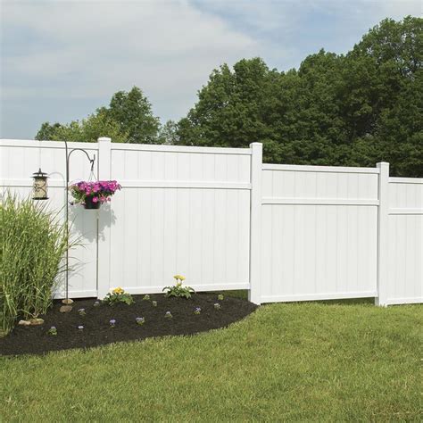 Our popular Emblem vinyl fence panels offer full privacy and feature decorative top and bottom rails, so you do not have to sacrifice style. The easy to assemble panels utilize GrippLok™ technology, a unique material composition within fence rails that provides structural durability to decrease bending or sagging over time.. 