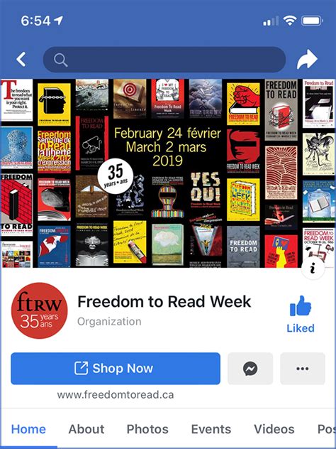 Freedom to Read Week 2019 on Behance