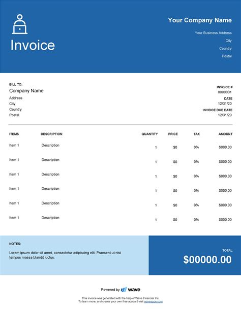 As a freelancer, your flexibility is an incredible advantage. This invoice template for freelancers is also supremely flexible so it can be used to bill all your clients, no matter what freelance services you provide. Add or subtract line items to describe the relevant details for any kind of project.. 