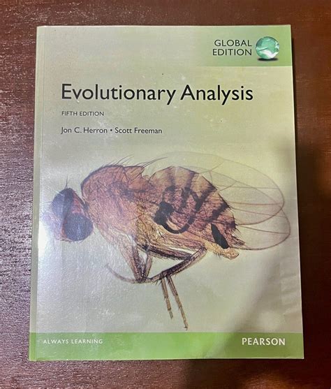 Freeman And Herron Evolutionary Analysis 5th Edition Pdf