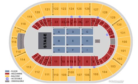 Find your ideal seating at Freeman Coliseum Endstage 4 with St