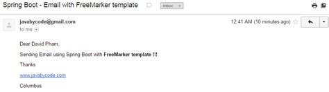 Freemarker email template with image.  We will also learn how to add an image...