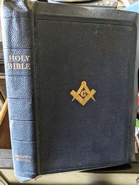 Encyclopedia Masonica. The Bible is properly called