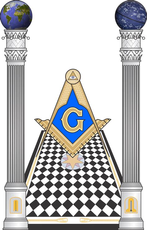 A freemasonry masonic blue lodge logo clip art image completely fre