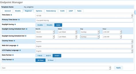 Freepbx oss endpoint manager.  Includes the UCP for EPM module that allows end users to cha...