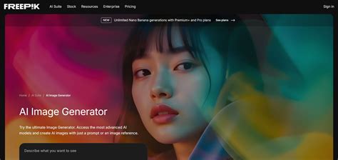 Freepik ai image generator.  Freepik AI is a free, AI-powered tool that converts text descript...