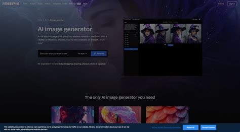 Freepik apk.  Generate images with AI AI Image Generator Turn text into imag...