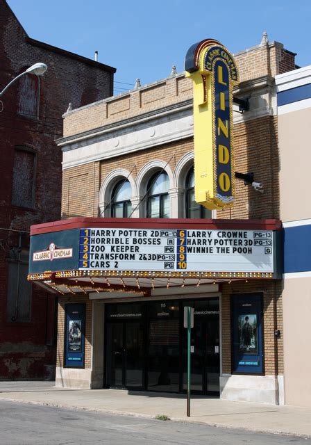 Classic Cinemas Lindo Theatre. Hearing Devices Available. Wheelchair Accessible. 115 South Chicago Avenue , Freeport IL 61032 | (815) 233-0413. 1 movie playing at this theater Thursday, May 18.. 
