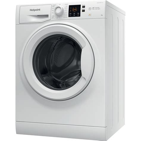 Freestanding Washing Machine Hotpoint NSWR 843C WK UK N