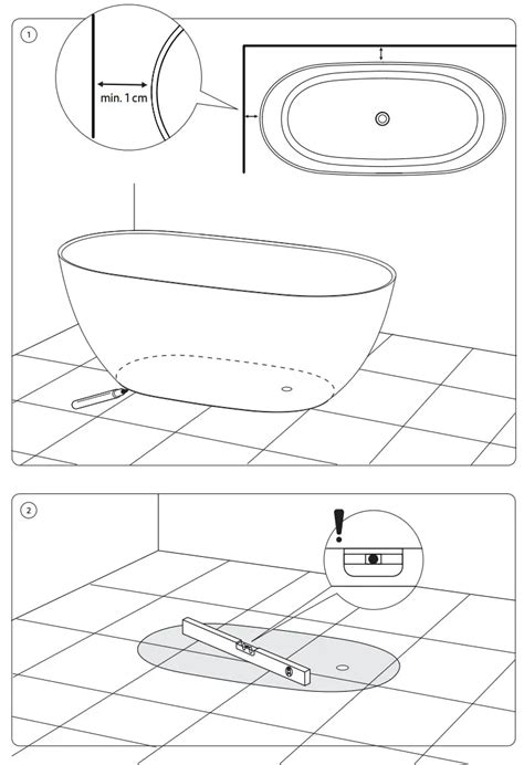 Freestanding bath installation instructions.  Transform your Learn how to properly instal...