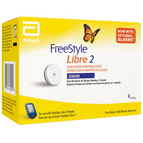 1. The FreeStyle Libre 2 system has optional glucose alarms. Alarms need to be turned on in order to receive low and high glucose alarms. 2. The FreeStyle LibreLink app is only compatible with certain mobile devices and operating systems. Please check the website for more information about device compatibility before using the app.. 