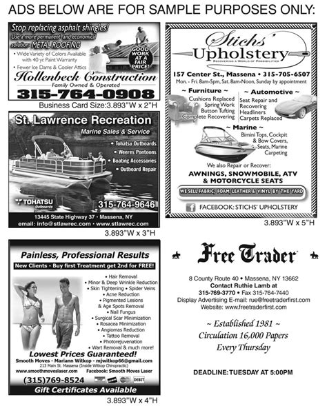 Find 3 listings related to Free Trader in Malone on YP.com. See reviews, photos, directions, phone numbers and more for Free Trader locations in Malone, NY. ... Massena, NY 13662. CLOSED NOW. 4. Press-Republican. Newspapers News Stands. Website (518) 483-6077. 2 Howard Pl. Malone, NY 12953..