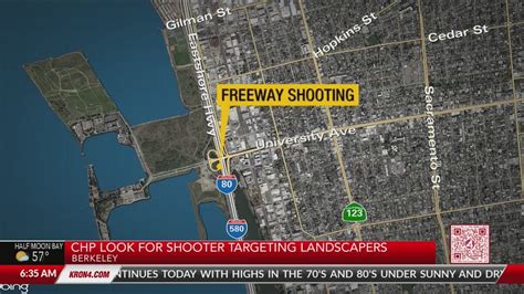 Freeway shooter fired on landscaping crew on I-80 in Berkeley, according to CHP
