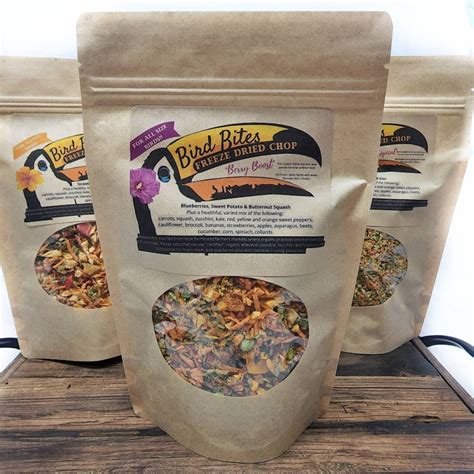 Freeze Dried Bird Chop - Etsy