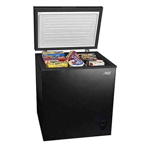 You’ll have no problem seeing all your freezer’s contents with the