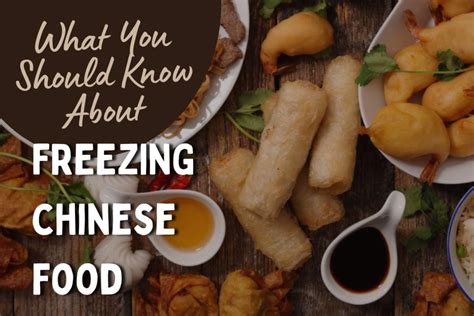 Freezing Chinese Food? ThriftyFun