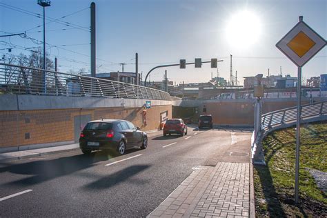 Freigabe des City-Tunnels in Magdeburg für den Kfz-Verkehr