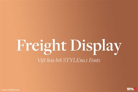 Freight Display Font Combinations & Free Alternatives · Typewolf