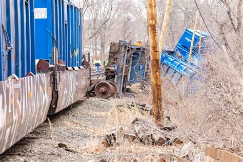 Freight train cars derail in Ayer, authorities say no hazardous materials involved