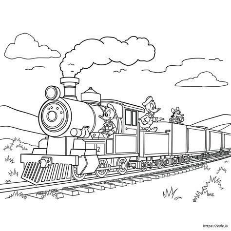 Freight train donald crews coloring