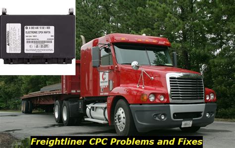 Freightliner cpc problems. Freightliner OBD/OBD2 Codes >> DD15 GHG14 CPC4 Fault Codes. SPN: FMI: CPC4 Faul Code Description GHG14: 70: 2: ... CPC2 Hardware Failure: 609: 13: CPC Software … 