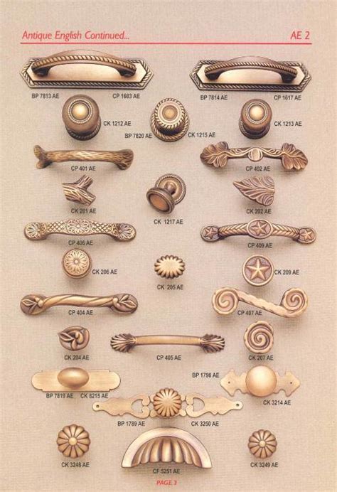 French Country Cabinet Hardware