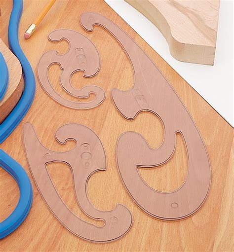 French Curve Laser Cut Template.cdr CDR Vectors File Free Download