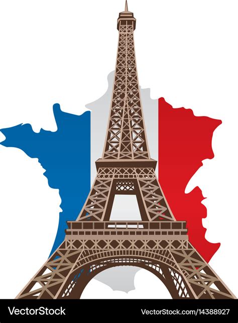 French Flag Eiffel Tower High Res Vector Graphics - Getty Images