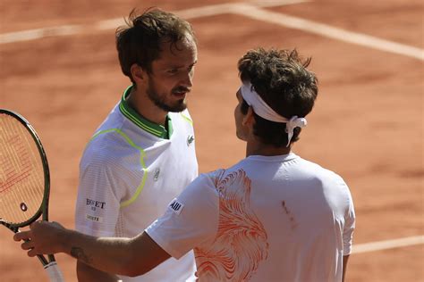 French Open’s No. 2 seed, Daniil Medvedev, loses to 172nd-ranked qualifier, Thiago Seyboth Wild