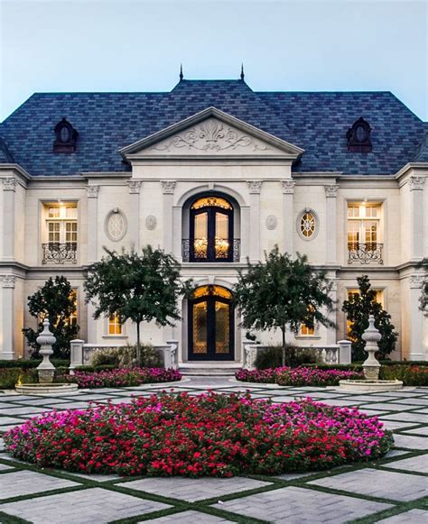 French Renaissance Style Homes Two Stories