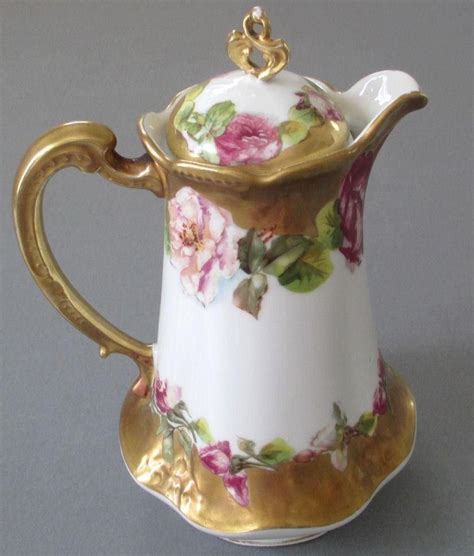 French Vintage Royal Limoges Porcelain Coffee/Teapot