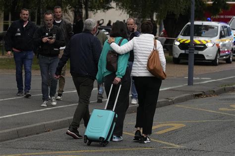 French authorities link a school stabbing that killed a teacher to Islamic extremism