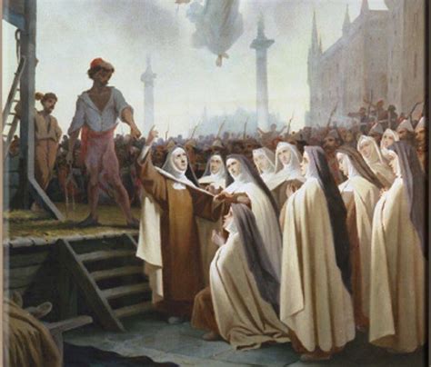 French martyrs. LAVAL, MARTYRS OF. A group of 19 beatified victims of the french revolution, martyred in 1794. The martyrs (14 secular and one religious priest, three religious women, and one lay woman) were among the many whom the revolutionists put to death for religious reasons in the area of the present d é partement of Mayenne in western France, whose capital is … 