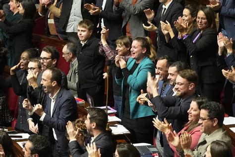 French opposition lawmakers reject the government’s key immigration bill without debating it
