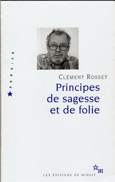 French philosopher Clément Rosset talks