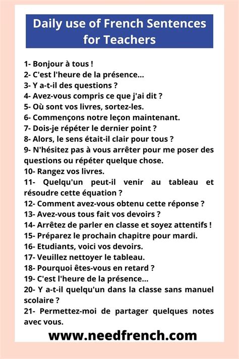 French sentences. Things To Know About French sentences. 