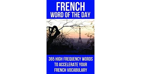 Carry this book around with you every day and learn a new French word whenever you get the chance. Take those small moments in the day where you have a few seconds free and use them to learn French. The easiest way to increase your French vocabulary and get one step closer to fluency. Order your copy of "French Word of the Day" now and .... 