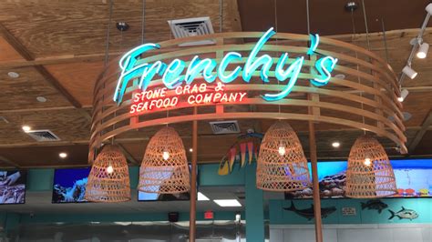 About Frenchy's Restaurants There's no place we'd rather be than on Clearwater Beach, serving up our famous super grouper sandwich and other fresh-from-the-Gulf seafood at our 5 slightly different but equally awesome restaurants.. 