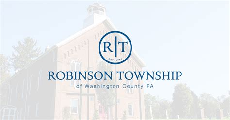 Frequently Asked Questions Robinson Township