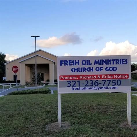 Fresh Oil Ministries Church of God Orlando FL