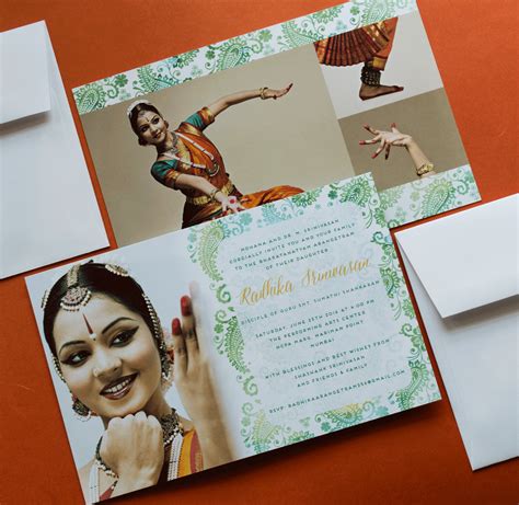 Fresh additions to our Arangetram Invitation collection! http//www
