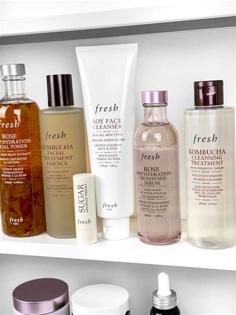 Fresh beauty products. The Transformative Beauty of FRESH Cosmetics. What started as a bar of soap topped with a semi-precious stone grew into a pioneering brand with a full lineup of lifestyle products spanning skincare, fragrance, and home goods. Fresh cosmetics are pure beauty inspired by natural ingredients, time-honored rituals, and modern science. 