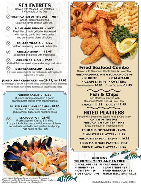 Fresh catch seafood. Feb 13, 2017 · This is a small, tidy restaurant in a little strip-style shopping center. Fresh Catch offers a variety of shellfish and seafood cooked in a number of ways, many of which are fairly simple and allow the freshness of ingredients to shine. We enjoyed oysters, grouper... and swordfish on one visit and lobster rolls (Friday special) on another. The ... 