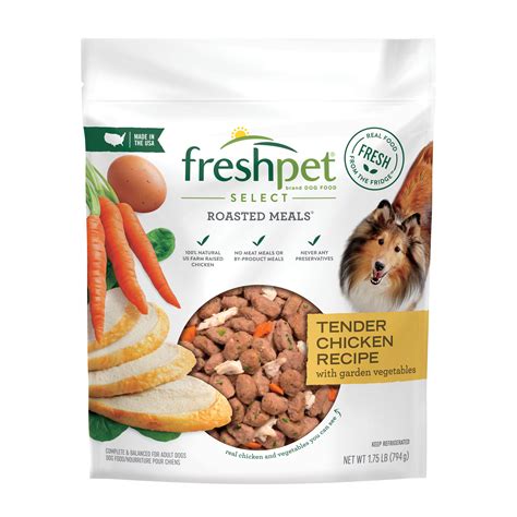 Fresh dogfood. Fresh Dog Food. Freshly cooked, human-grade. The pinnacle of canine nutrition; our Fresh recipes are the closest thing to feeding your dog human food. Get started. All five of our protein-packed Fresh recipes are carefully crafted with whole foods and slow-cooked for maximum nutrition and flavor. 