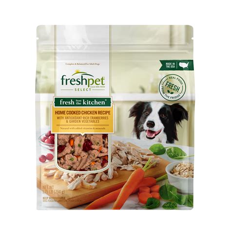 Fresh food dog. Rating: First 5 ingredients: Turkey, chickpeas, carrots, broccoli, spinach. Protein: 33% (dry matter) Fat: 19% (dry matter) Carbs: 40% (est) Fat-to-protein ratio: 56%. Although Turkey Recipe has the lowest amount of meat protein in the brand’s offering, it also exhibits the most favorable fat-to-protein ratio. 