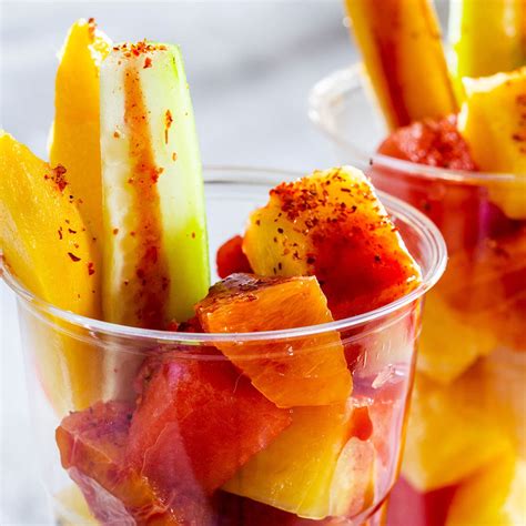 Fresh fruit cups with chamoy and Tajin recipe Eat Your Books