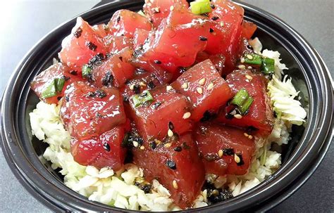 Fresh poke. May 1, 2019 · Learn how to make poke, a Hawaiian salad of marinated uncooked tuna, with this easy recipe. Find out what ingredients and techniques to use for the best flavor and texture. 